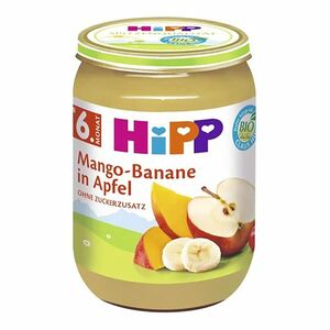 HIPP Jablka s mangem a banány BIO 190 g obraz