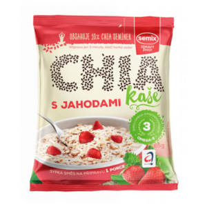 SEMIX Chia kaše s jahodami 65 g obraz