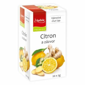 APOTHEKE Citron + zázvor s lípou 20x2 g obraz