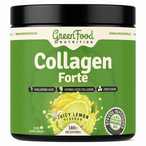 GREEN FOOD NUTRITION Collagen forte juicy lemon 180 g obraz