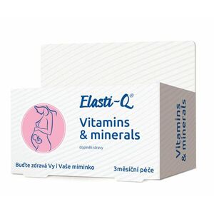 ELASTI-Q Vitamins & Minerals s postupným uvolňováním 90 tablet obraz