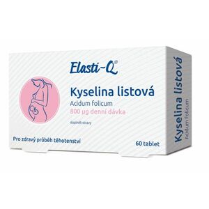 Elasti-Q Kyselina listová 800 - 60 tablet obraz