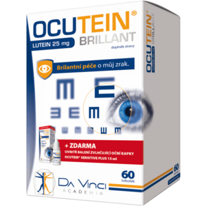 OCUTEIN Brillant Lutein 25 mg 60 tobolek obraz