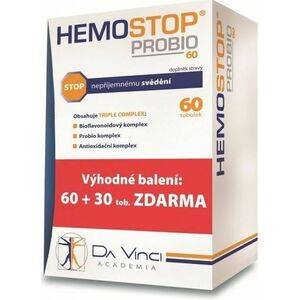 HEMOSTOP Probio MAX Da Vinci Academia 90 tobolek obraz