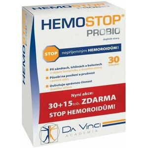 HEMOSTOP Probio MAX Da Vinci Academia 45 tobolek obraz