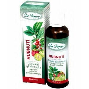 DR.POPOV Hubnutí bylinné kapky 50 ml obraz