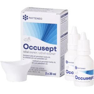 PHYTENEO Occusept aqua ophthalmica 2 x 20 ml obraz