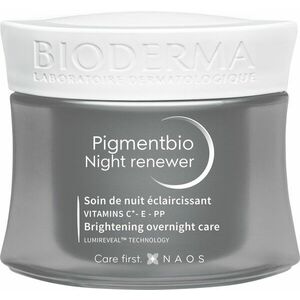 BIODERMA Pigmentbio Noční gel-krém na pigmentové skvrny a vrásky 50 ml obraz