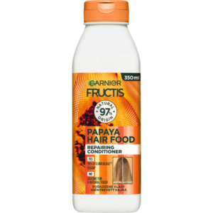 GARNIER Fructis Hair Food Papaya balzám na poškozené vlasy 350 ml obraz