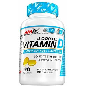 AMIX Vitamin D - 4000 I.U. 90 kapslí obraz