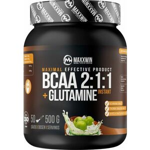 MAXXWIN BCAA + Glutamine zelené jablko 500 g obraz