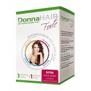 DONNA HAIR FORTE 4měsíční kúra 120 tobolek obraz