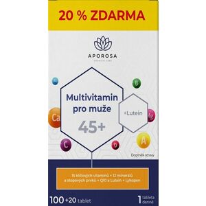 APOROSA Multivitamin pro muže 45+, 120 tablet obraz