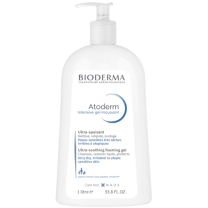 BIODERMA Atoderm Intensive Gel moussant zklidňující sprchový gel pro velmi suchou a atopickou pokožku 1 l obraz