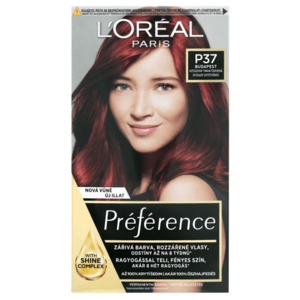 L'ORÉAL PARIS preference P37 Pure plum intenzivní velmi tmavá červená obraz