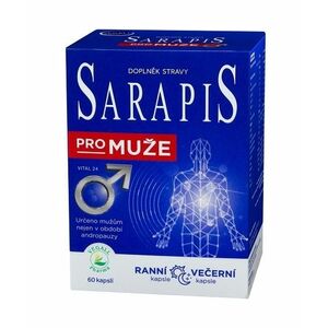 VEGALL PHARMA Sarapis pro muže 60 kapslí obraz