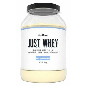 GYMBEAM Just Whey bílá čokoláda kokos 2000 g obraz