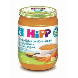 HIPP BIO Kuřecí polévka s pšeničnou krupicí 190 g obraz