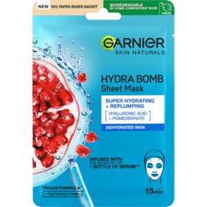 GARNIER Skin Naturals HydraBomb s výtažkem z granátového jablka 1 ks obraz