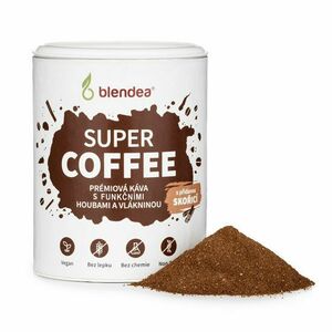 BLENDEA SUPERCOFFEE BIO Směs kávy s funkčními houbami, skořicí a kořenem čekanky 100 g obraz