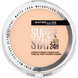 MAYBELLINE NEW YORK SuperStay 24H Hybrid Powder-Foundation 10 make-up v pudru, 9 g obraz