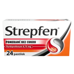 STREPFEN 8.75 mg, Pomeranč bez cukru 24 pastilek obraz