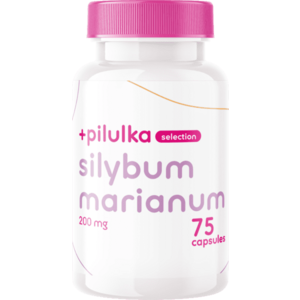 PILULKA SELECTION Silymarin (ostropestřec mariánský) 200 mg 75 kapslí obraz