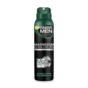 GARNIER Men Magnesium Ultra Dry 72H pánský antiperspirant sprej 150 ml obraz