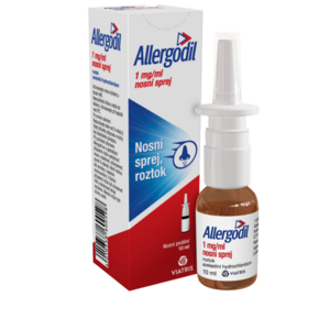 ALLERGODIL 1 mg/ml nosní sprej 10 ml obraz