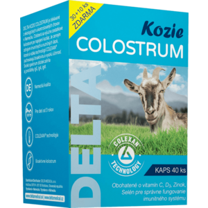 DELTA COLOSTRUM® Kozí 40 kapslí obraz