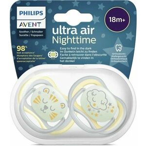 PHILIPS AVENT Dudlík Ultra air nočný 18m+ 2 ks obraz