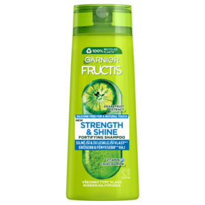 GARNIER Fructis Strength & Shine Posilující šampon pro všechny typy vlasů bez lesku a síly, 250 ml obraz