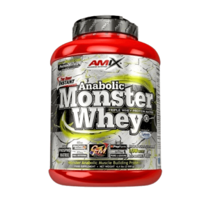 AMIX Anabolic Monster Whey, Strawberry-Banana, 2200 g obraz