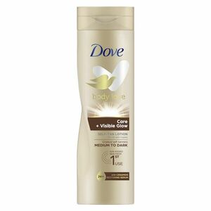 DOVE Care & Visible Glow med-dark samoopalovací tělové mléko 250 ml obraz