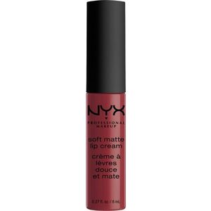 NYX PROFESSIONAL MAKEUP Soft Matte Lip Cream Ikonická tekutá rtěnka - Budapest 8 ml obraz