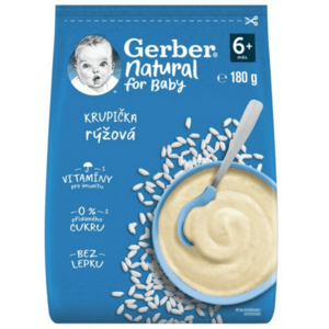 GERBER Natural rýžová krupička 180 g obraz