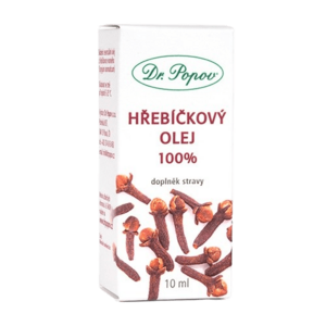 DR.POPOV Hřebíčkový olej 100% 10 ml obraz