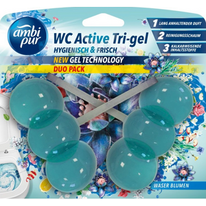 AMBIPUR WC blok Water flower 2 x 45 g obraz