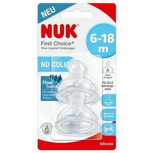 NUK FC + savička FLOW Control 6-18m 2 ks obraz