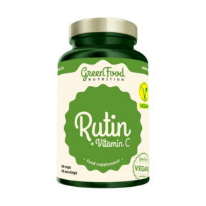 GREENFOOD NUTRITION Rutin + Vitamin C 90 kapslí obraz