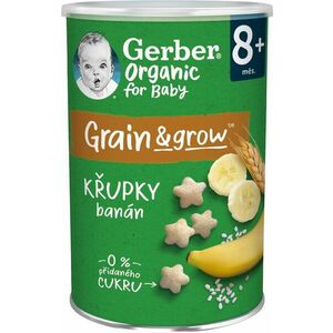 GERBER Organic křupky banánové 35 g obraz