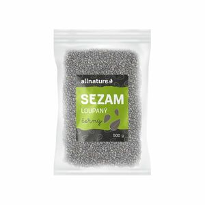 ALLNATURE Sezam černý 500 g obraz