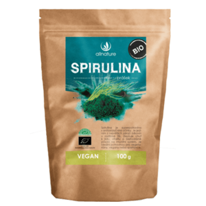 ALLNATURE Spirulina prášek BIO 100 g obraz