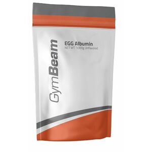 GYMBEAM Egg Albumin unflavored - 1000 g obraz