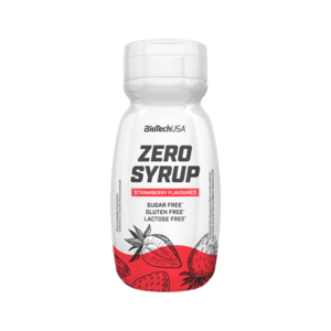 BIOTECH Zero Syrup, jahoda 320 ml obraz