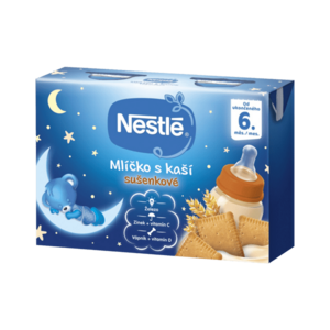 NESTLÉ Mlíčko s kaší Sušenkové 200 ml obraz