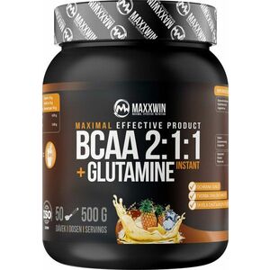 MAXXWIN BCAA + Glutamine ananas 500 g obraz