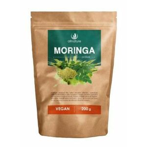 ALLNATURE Moringa prášek raw 200 g obraz