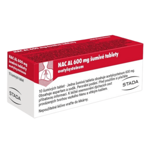 NAC AL 600 mg 10 šumivých tablet obraz