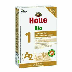 HOLLE Bio – A2 počáteční mléko 1 od první lahvičky 400 g obraz